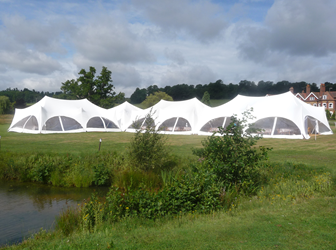 Capri marquee for wedding East Sussex