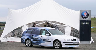 Out Is In corporate marquee hire for motoring events in London and the South East
